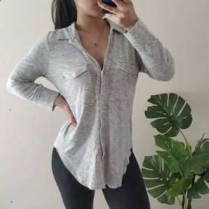 Aritzia Community Button Down Top